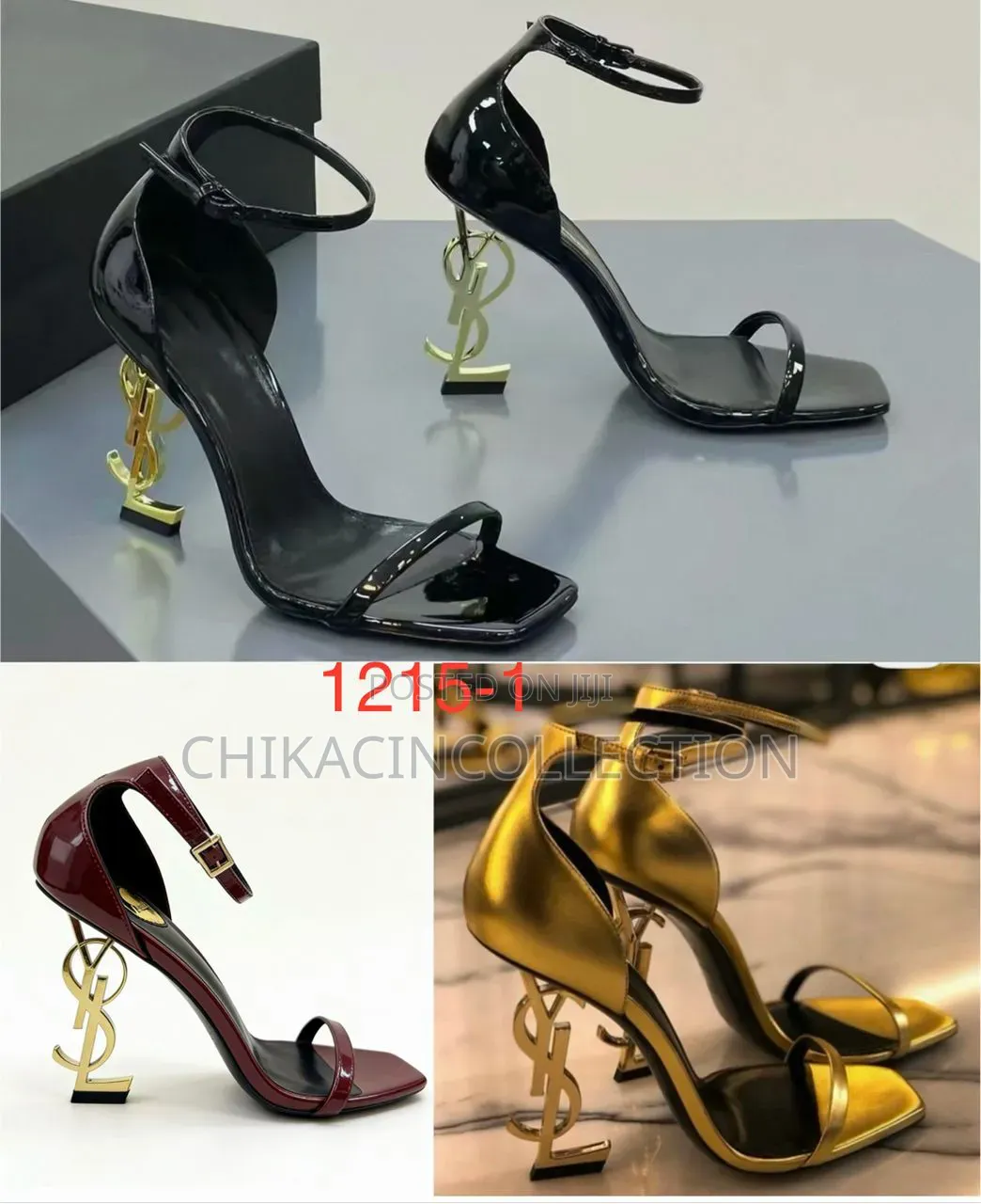 Luxe Saint Laurent Heel