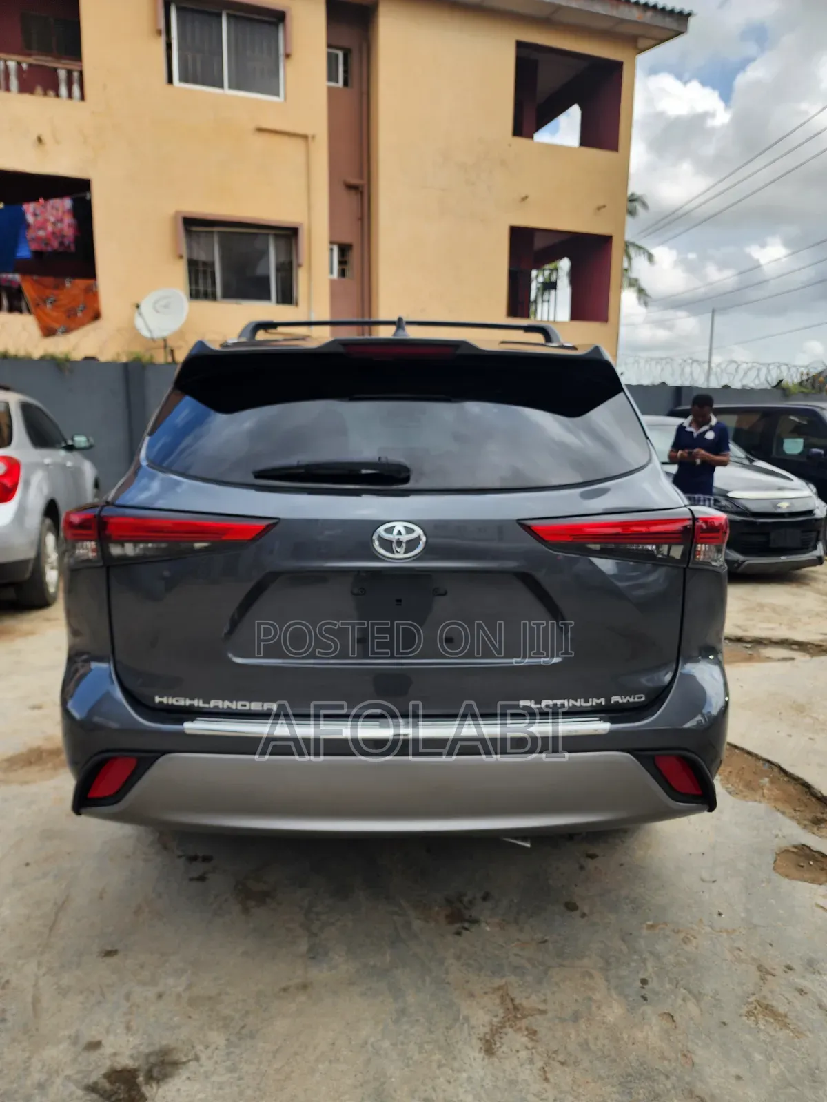 Toyota Highlander Platinum 2021 Gray
