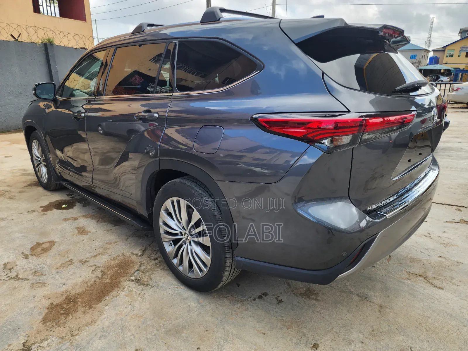 Toyota Highlander Platinum 2021 Gray