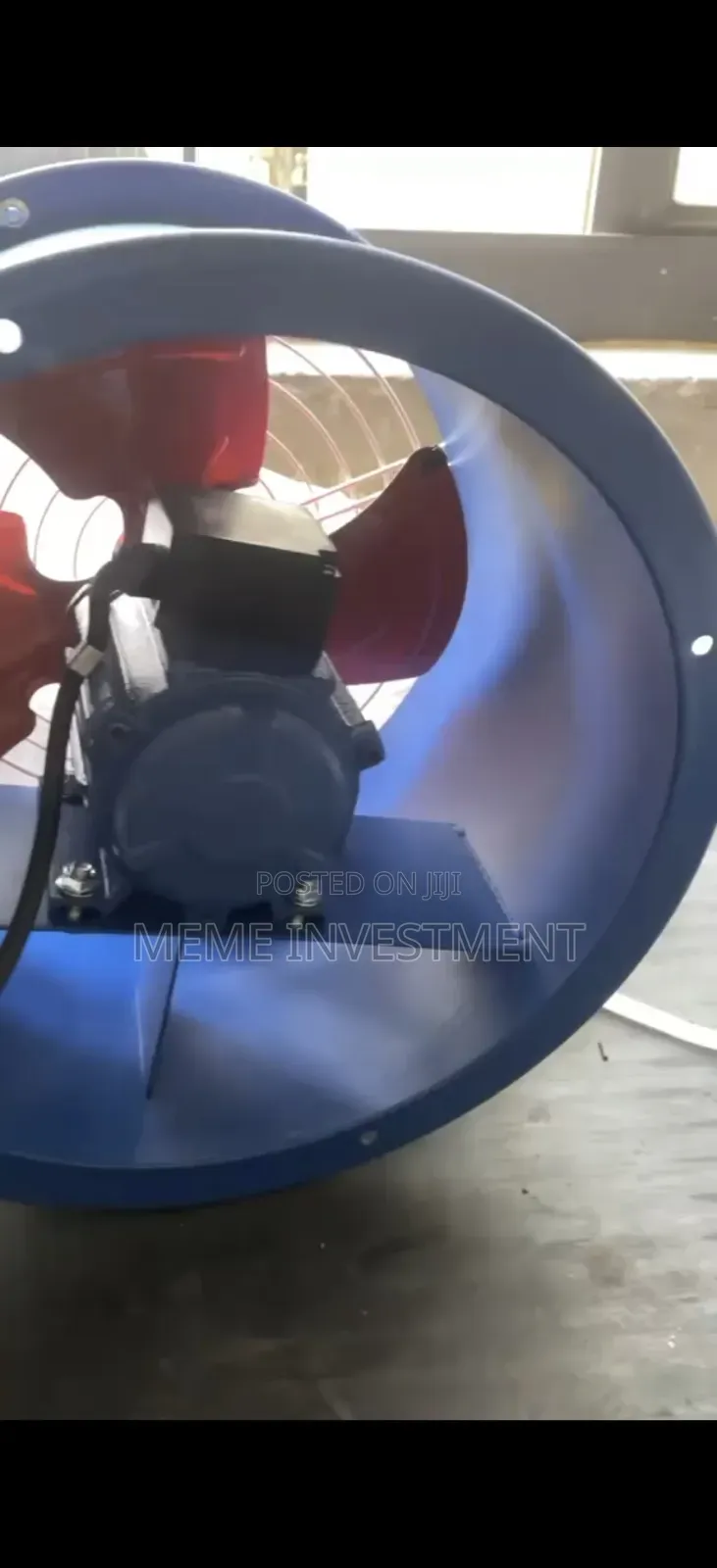 .Industrial Axial Flow Ventilator Fan 12inches