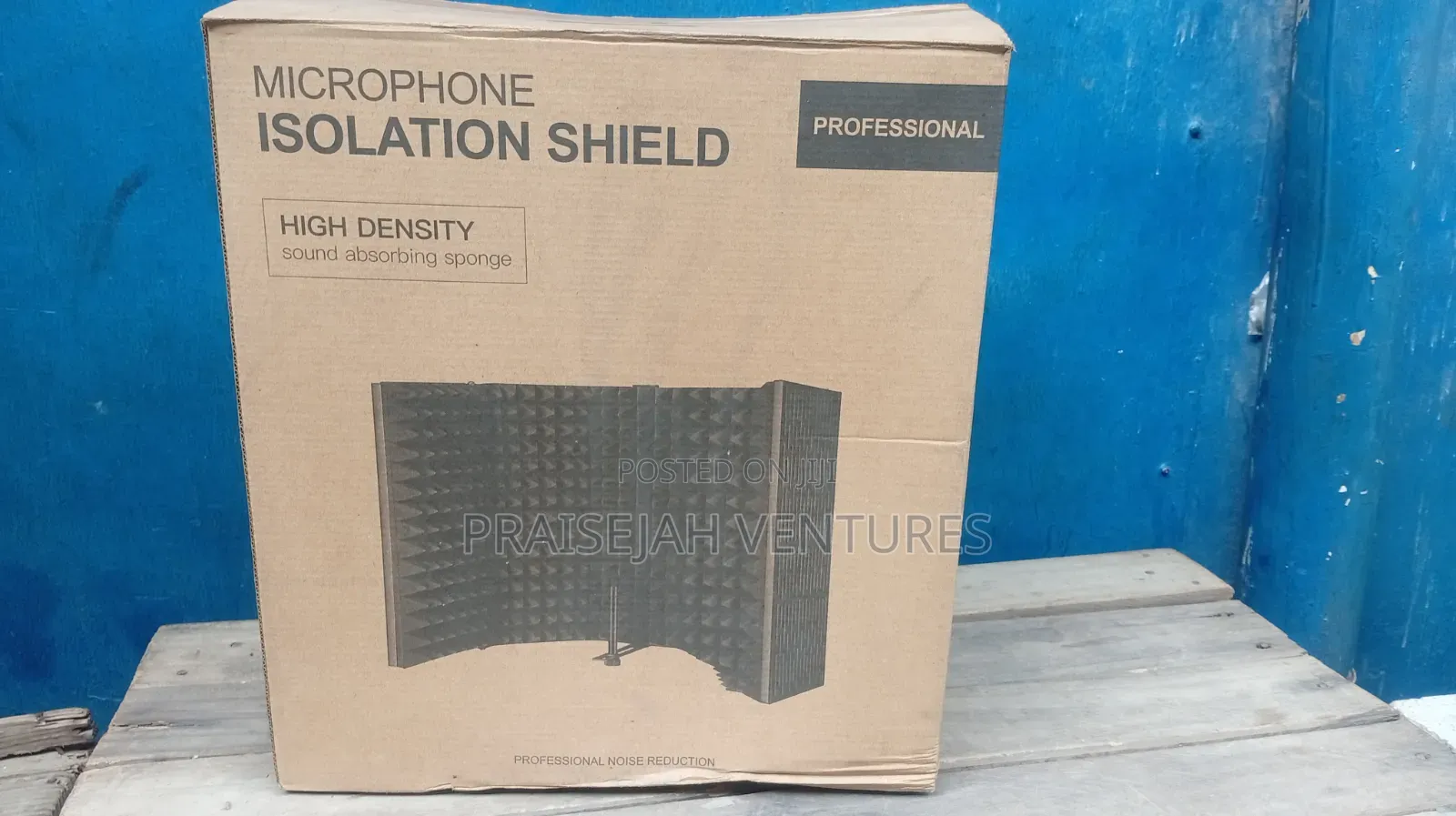 Big Recording Isolation Shield for Studio Noise Reduction