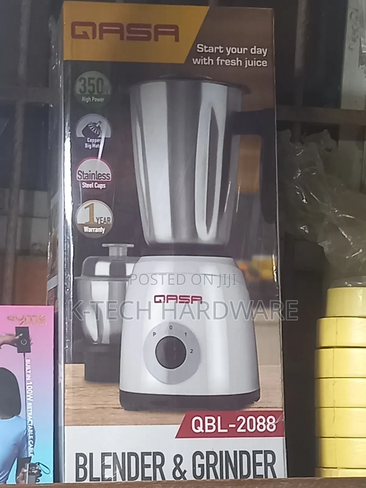 350w Qasa Stainless Blender Grinder QBL-2088