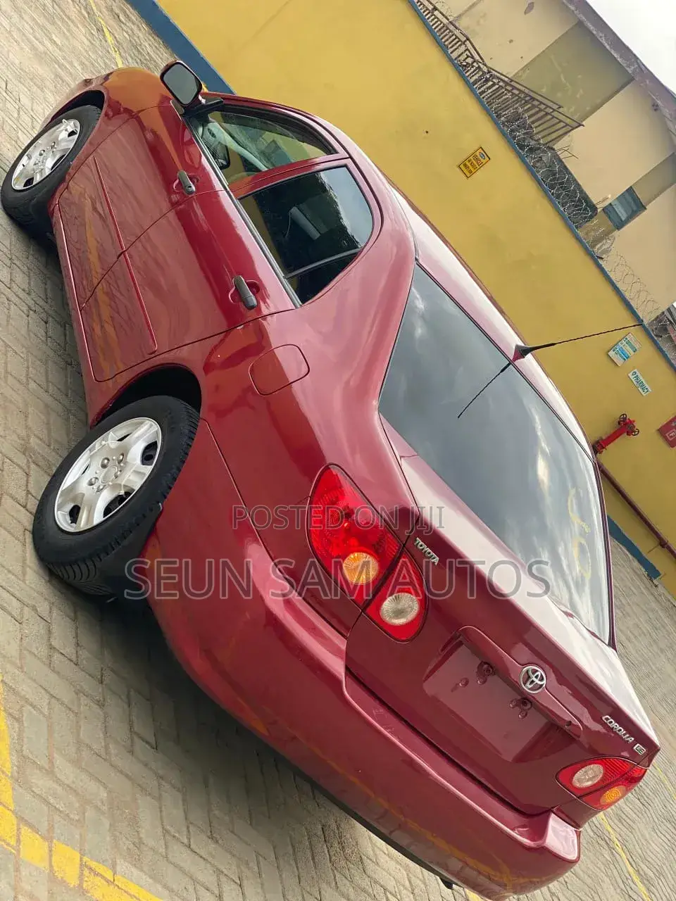 Toyota Corolla 2007 Red