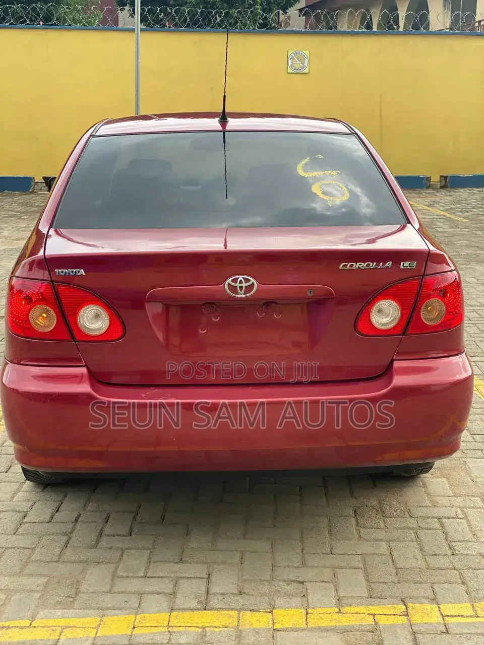 Toyota Corolla 2007 Red