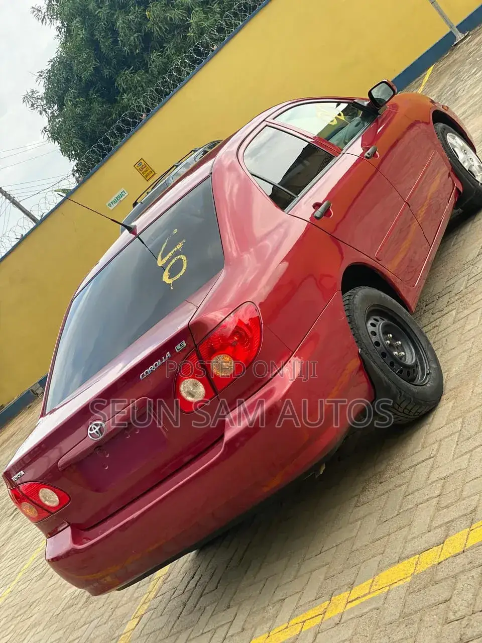 Toyota Corolla 2007 Red
