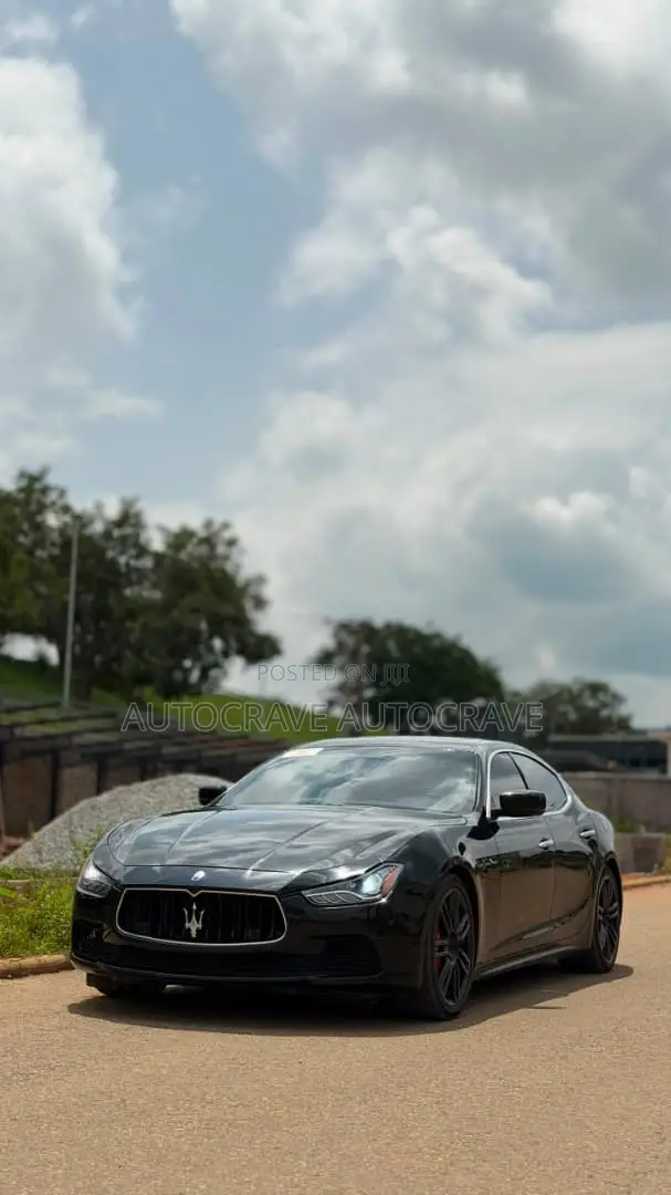 Maserati Ghibli 4dr Sedan (3.0L 6cyl Turbo 8A) 2015 Black