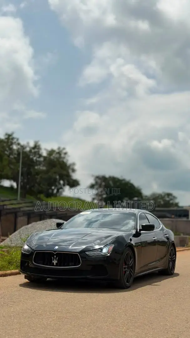 Maserati Ghibli 4dr Sedan (3.0L 6cyl Turbo 8A) 2015 Black
