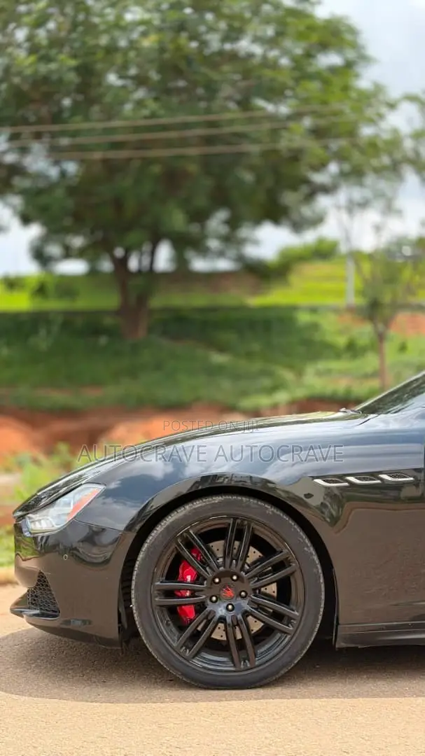 Maserati Ghibli 4dr Sedan (3.0L 6cyl Turbo 8A) 2015 Black