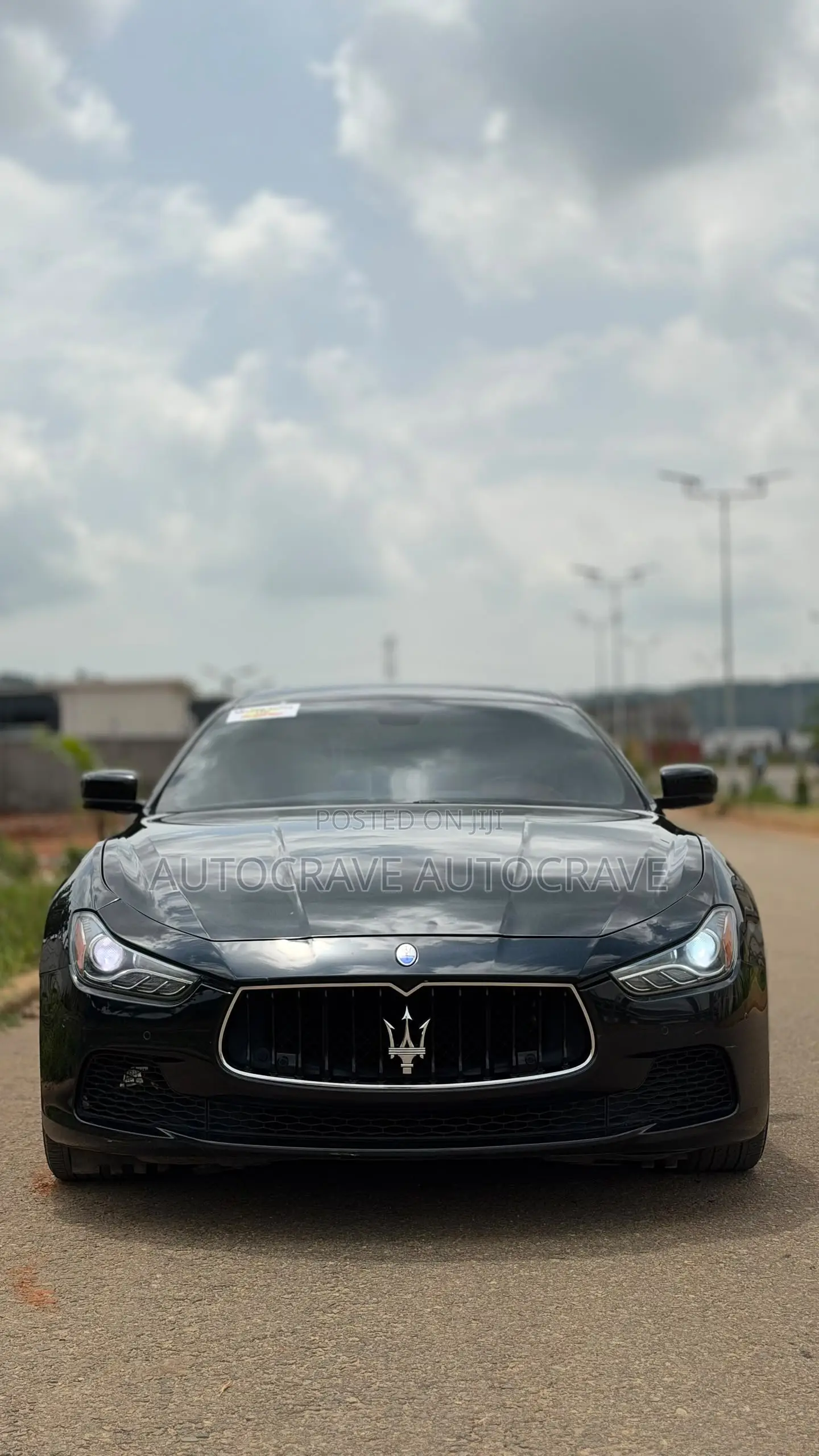 Maserati Ghibli 4dr Sedan (3.0L 6cyl Turbo 8A) 2015 Black