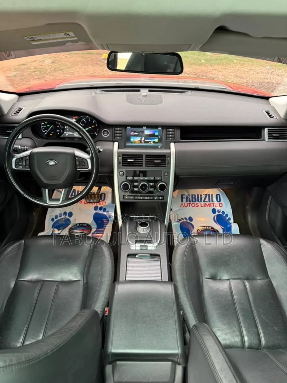 Land Rover Discovery Sport 2016 Red
