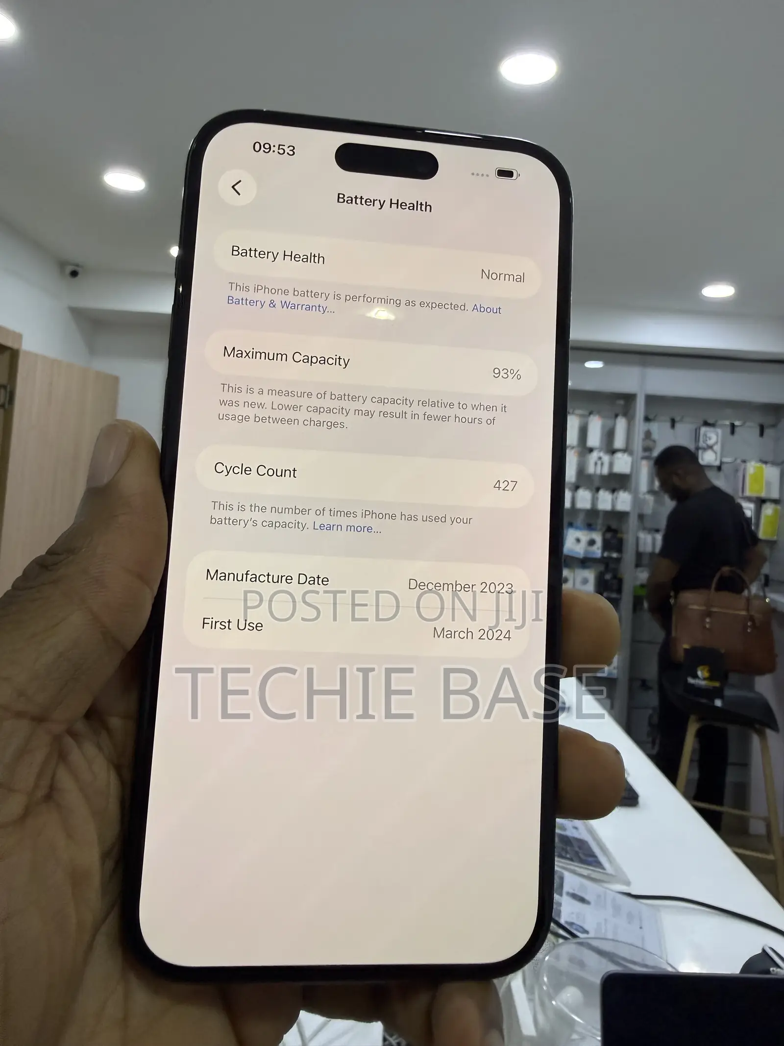 Apple iPhone 15 Plus 128 GB Black