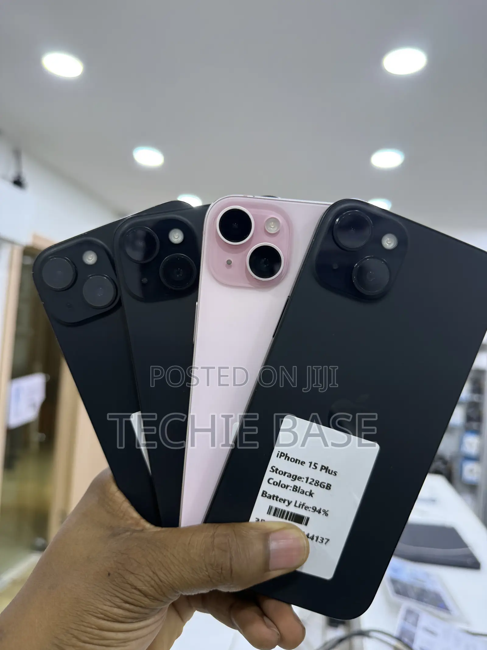 Apple iPhone 15 Plus 128 GB Black