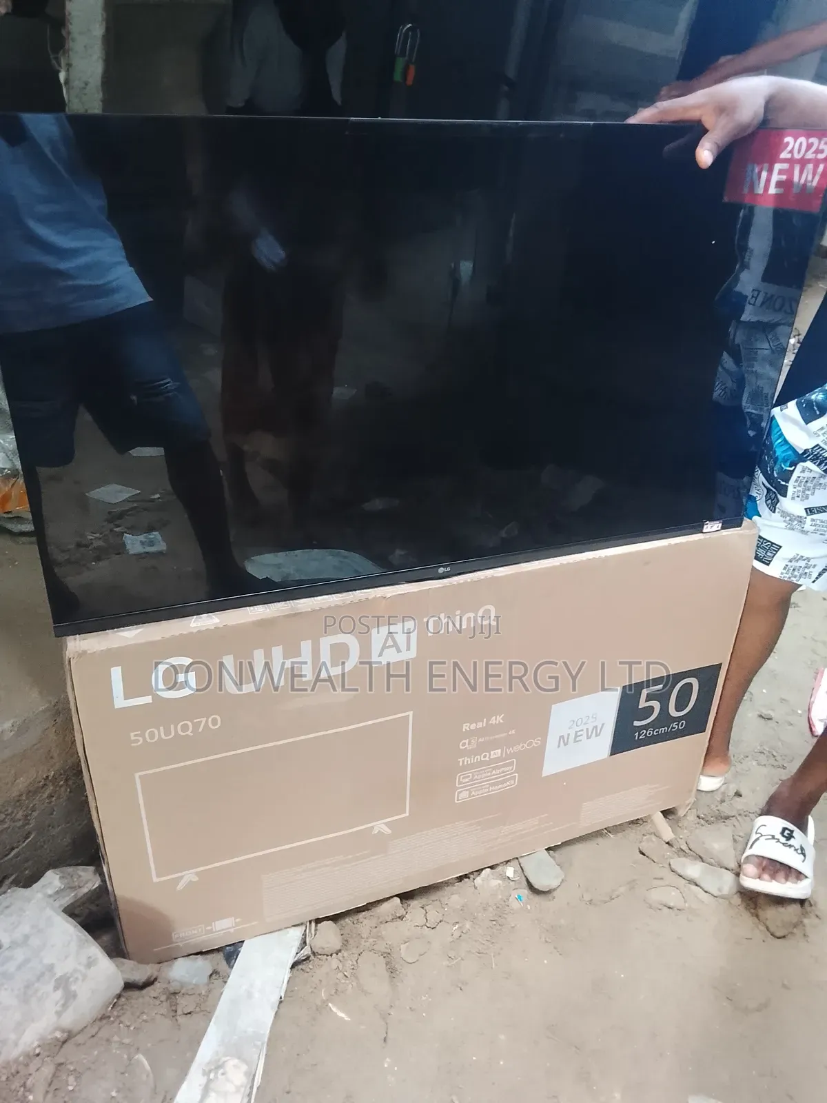 50inches Smart Lg Flamles Television