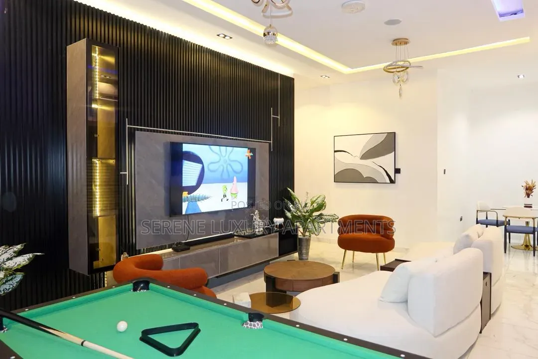 Luxurious 2bedroom Apartment With Swimming Pool Gym Snooker and Ps5