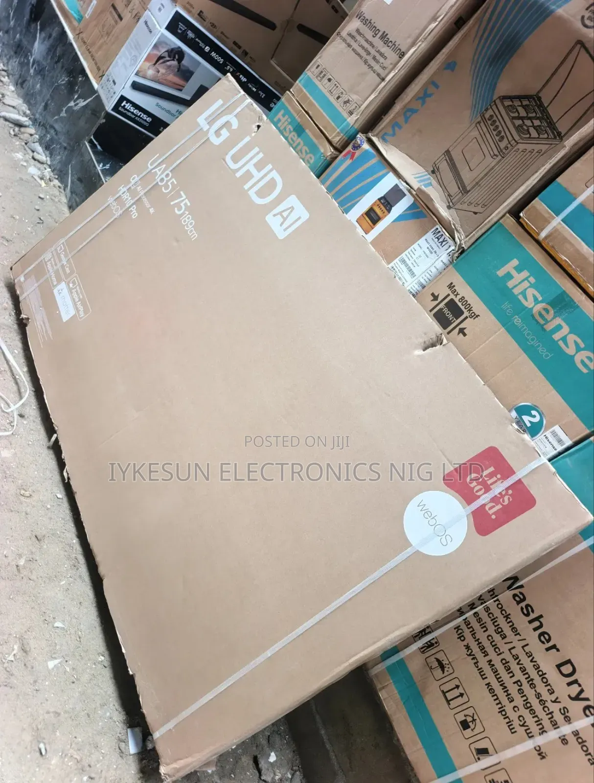 Original Lg Tv 75" 4kuhd Ai Thinq Smart Netflix Youtube Usb Hdmi Etc.