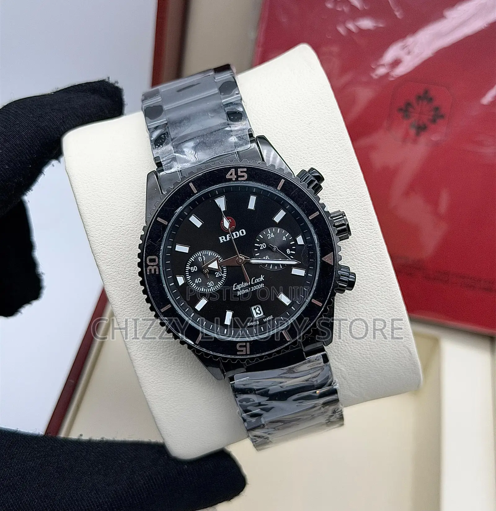 Rado Quality Men Chain Strap Wristwatch