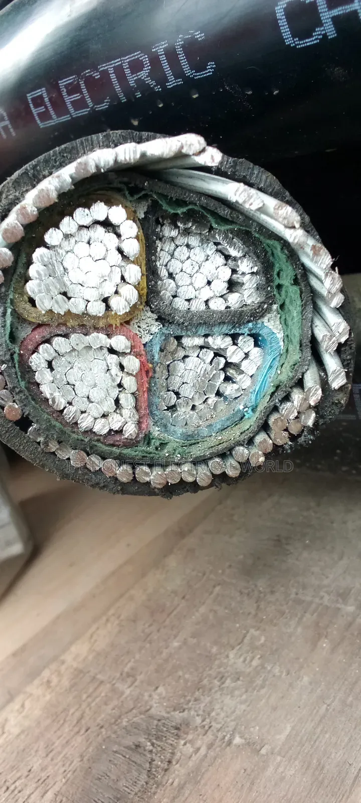 Aluminum Cable 4core