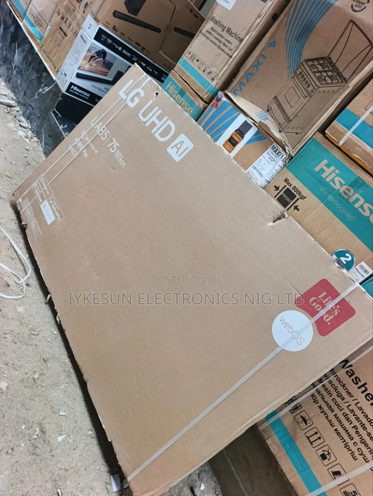 Original Lg Tv 75" Google Cast Smart 4kuhd Ai Processor 