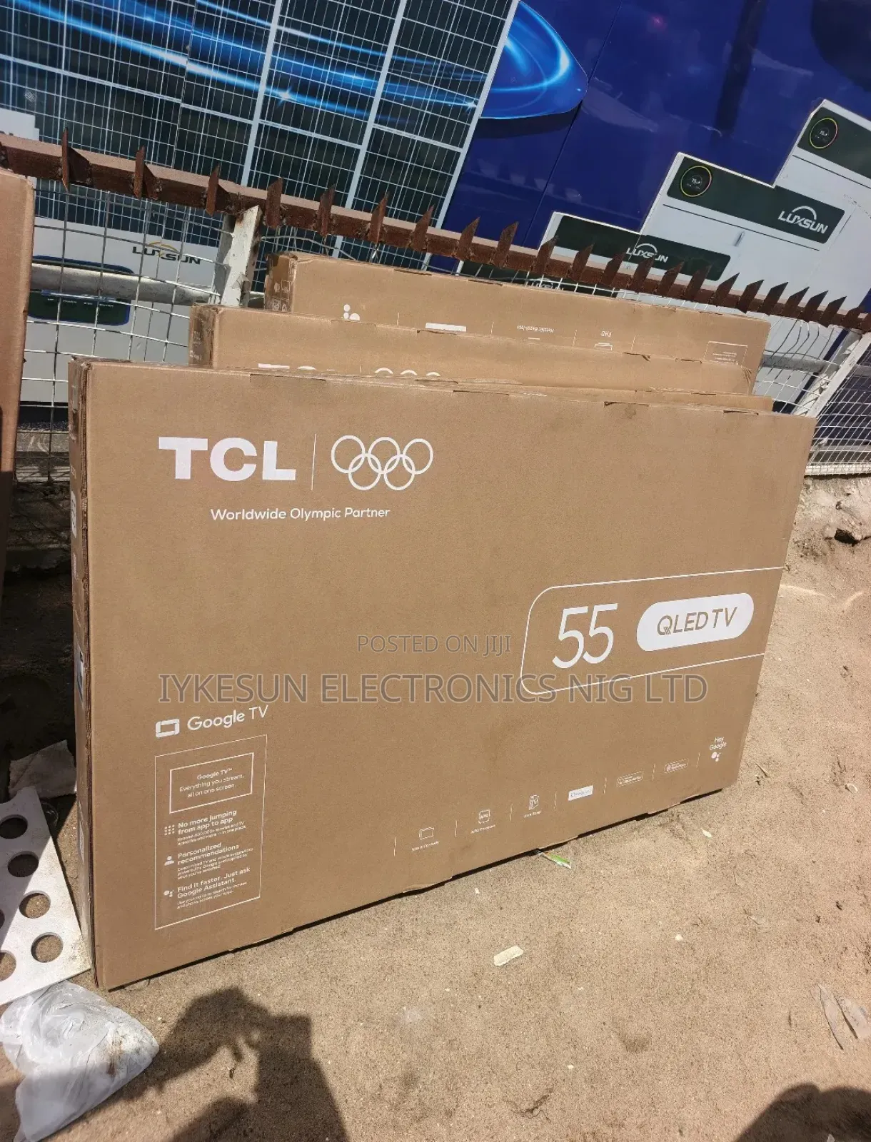 Original TCL 55" Qled Google Tv 4kuhd Smart
