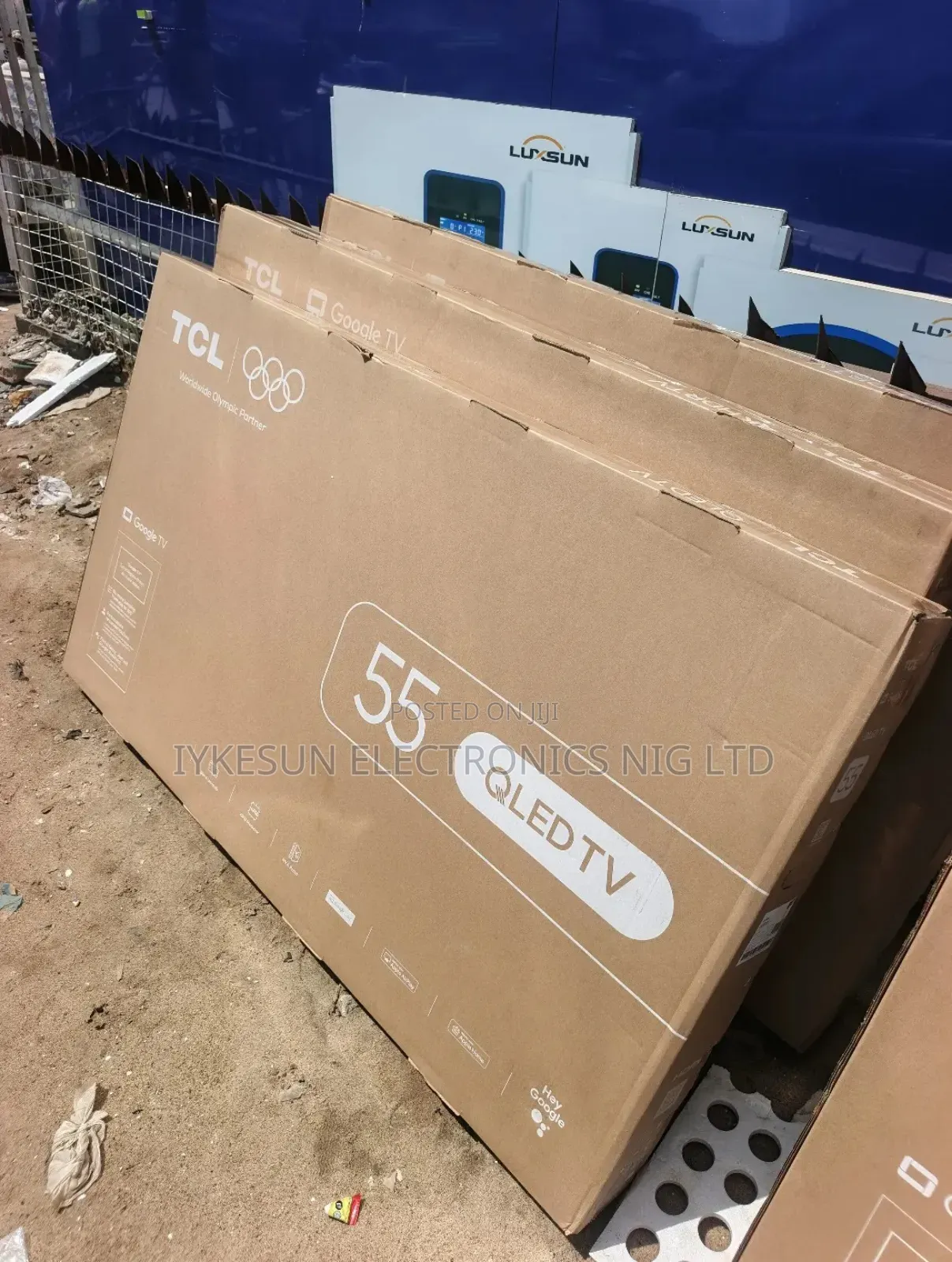 Original TCL 55" Qled Google Tv 4kuhd Smart