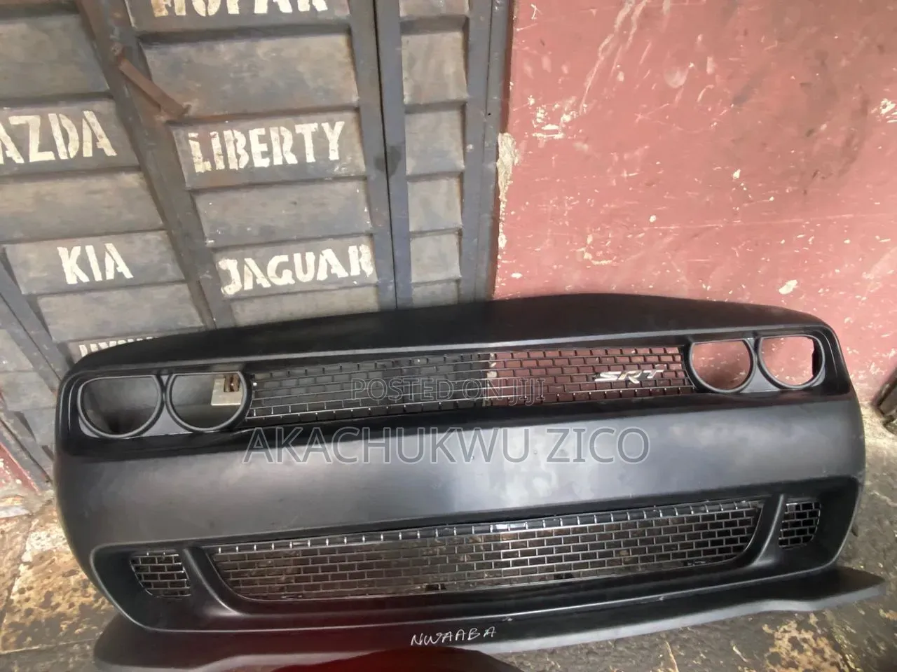 Complete Front Bumper Dodge Challenger SRT Hellcat 2017-2026