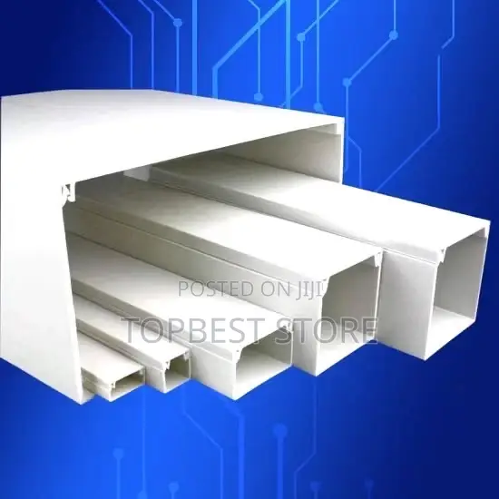 Electrical Cable Trunking PVC Wire Conduit Plastic Cover