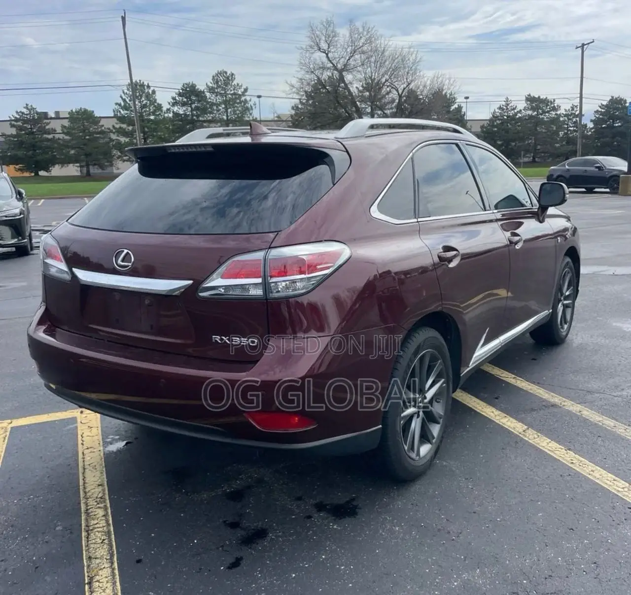 Lexus RX 350 AWD 2015 Burgundy