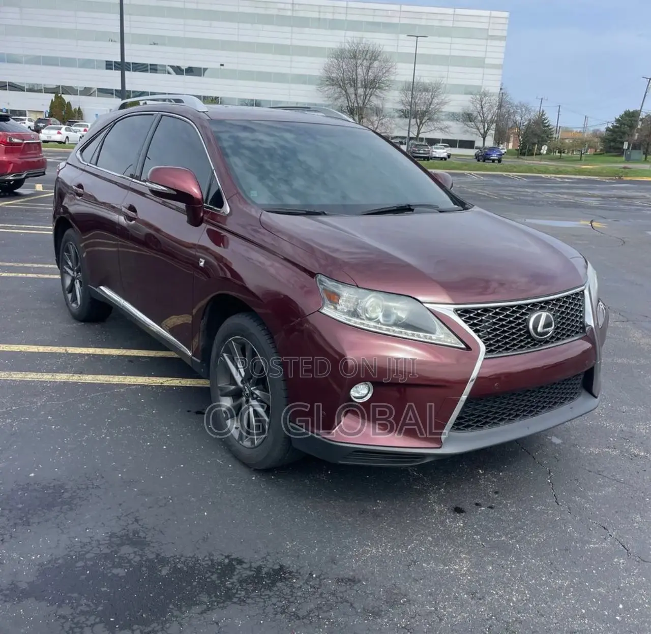 Lexus RX 350 AWD 2015 Burgundy