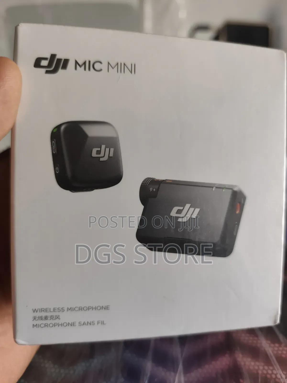Dji Mic Mini Compact Wireless Microphone for Camera Smartphone 24ghz