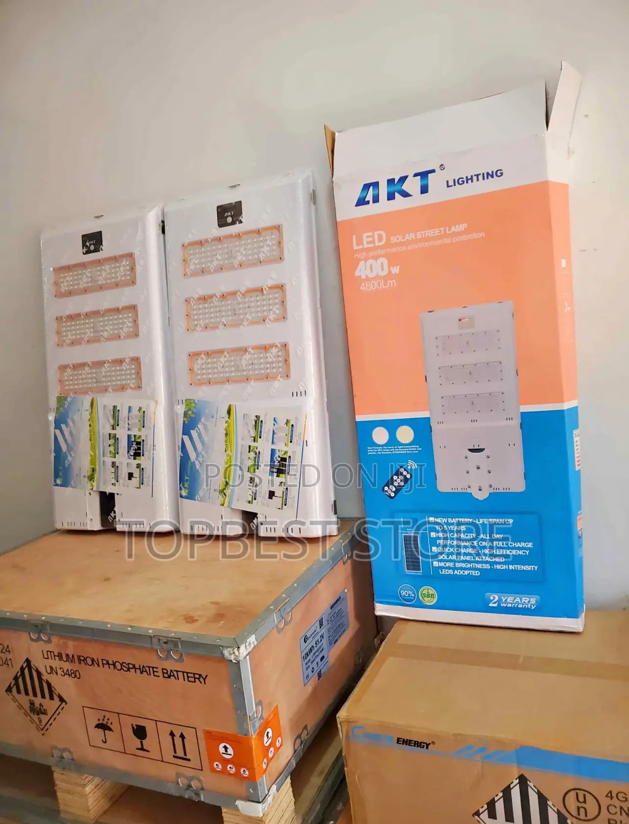 Akt Solar Street Light 400w