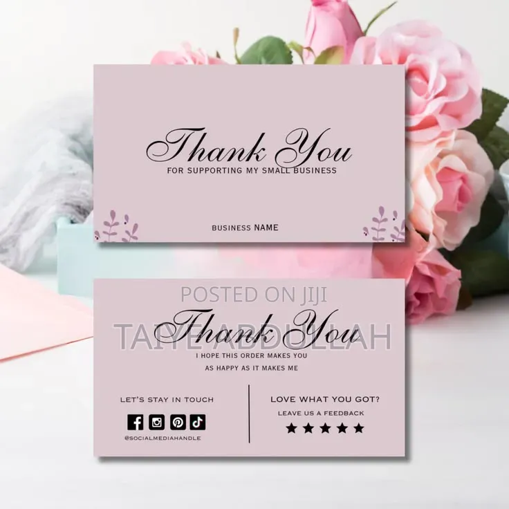 Thank You Card Printing