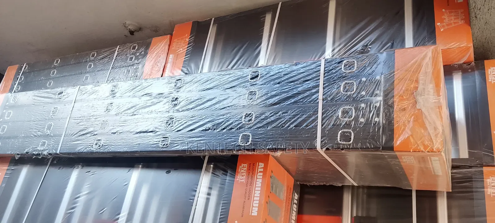 4x6 Black Aluminum Ladder