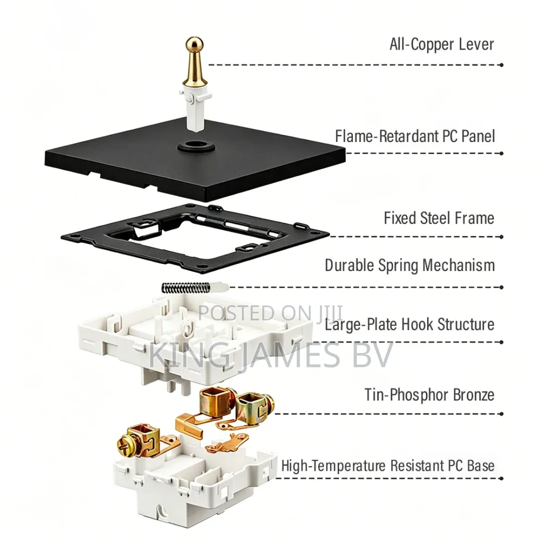 Premium Toggle Switches Sockets – Durable Electrical Fittings