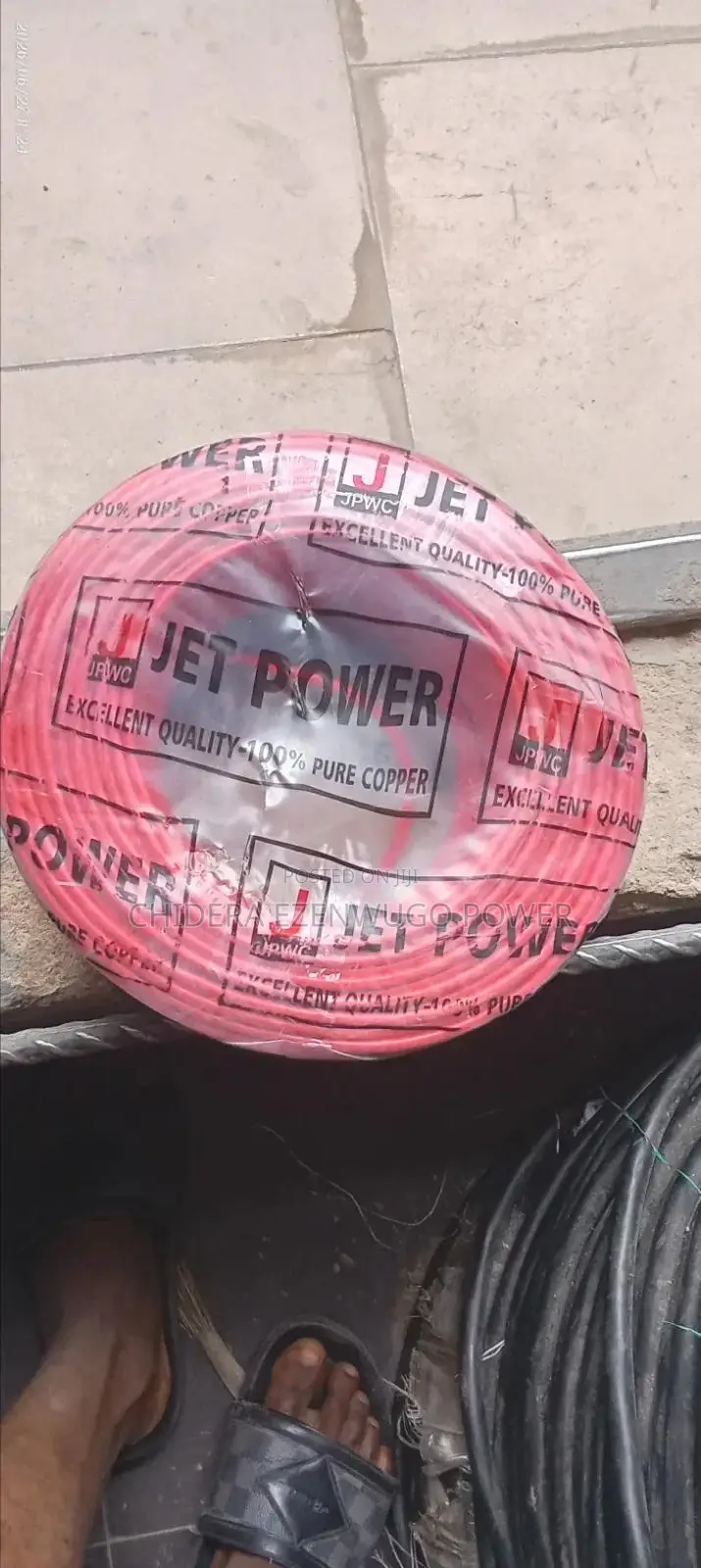6mm Jet Power Cable Wire Single Flexible Original Pure Copper Wire