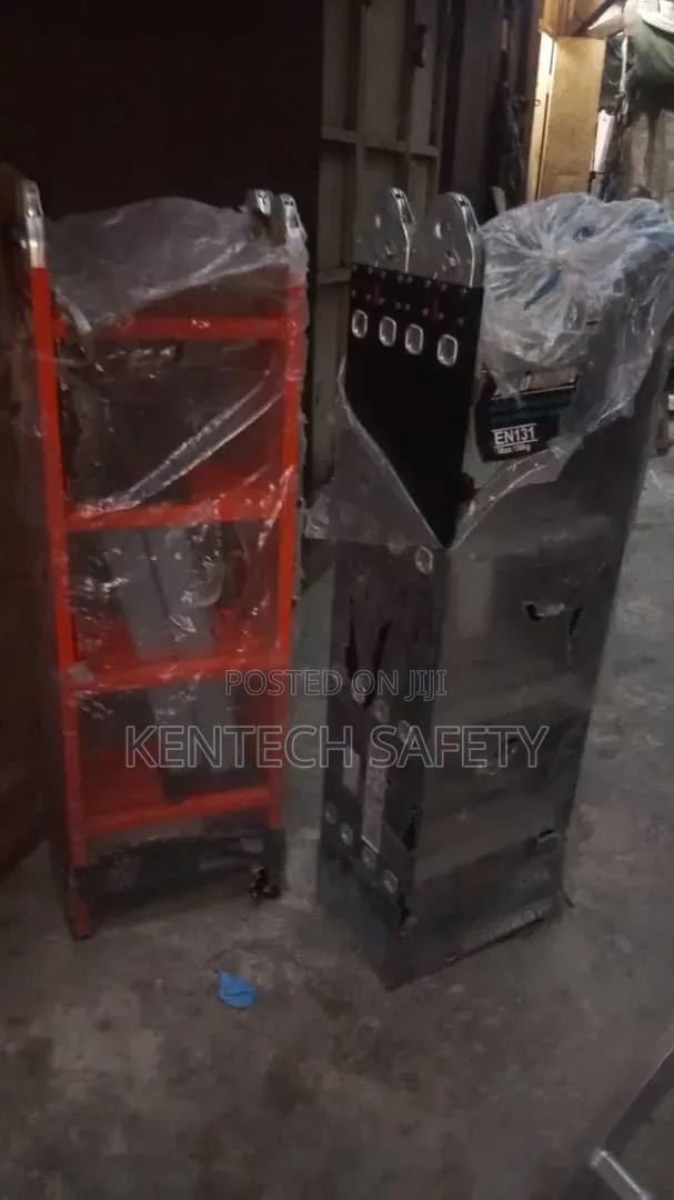 Original Quality Black Aluminum Ladder 4x4 16ft