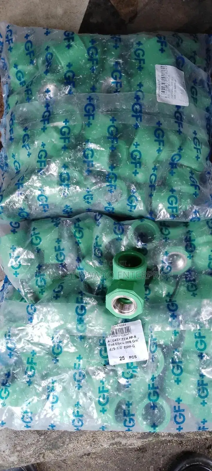 Hakan PPR Pipes and Fittings Original