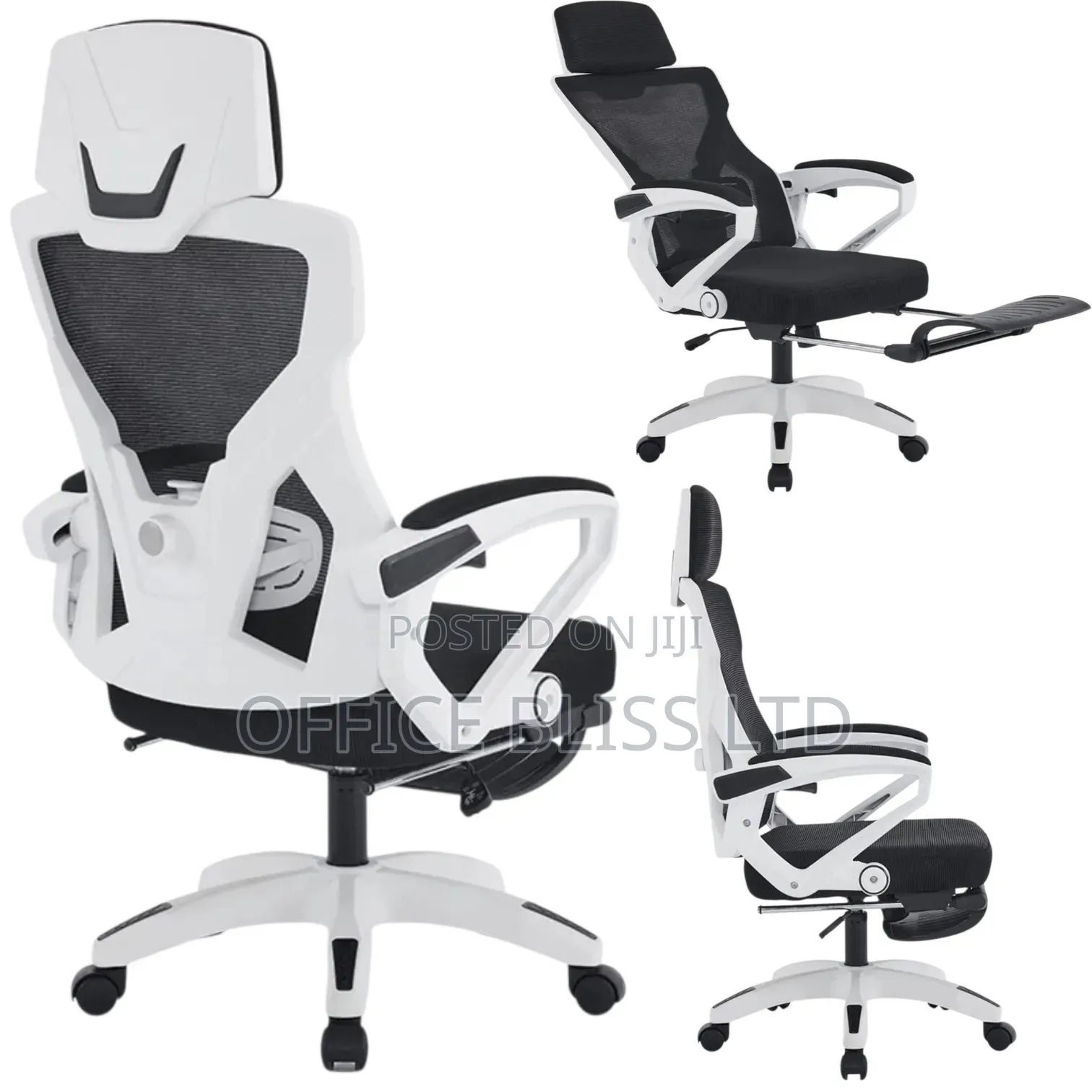 Trendy Egornomic Swivel Office Chair With Lumbar Support
