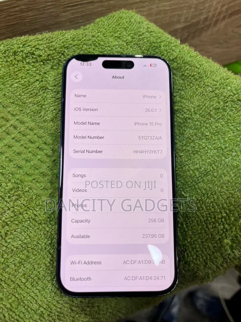 Apple iPhone 15 Pro 256 GB Blue