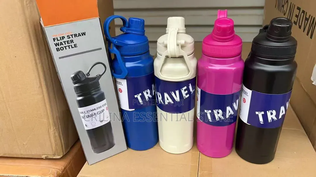 800ml Double Stainless Steel Vacuum Flasks 24hours Hot/Cold (Souvenir)