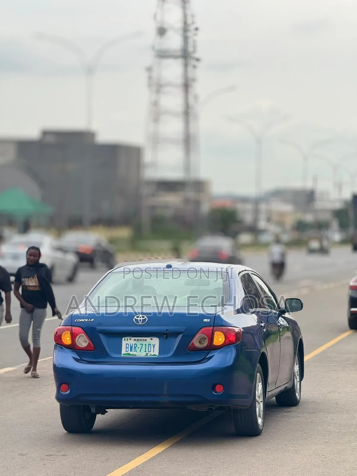 Toyota Corolla 2008 Blue