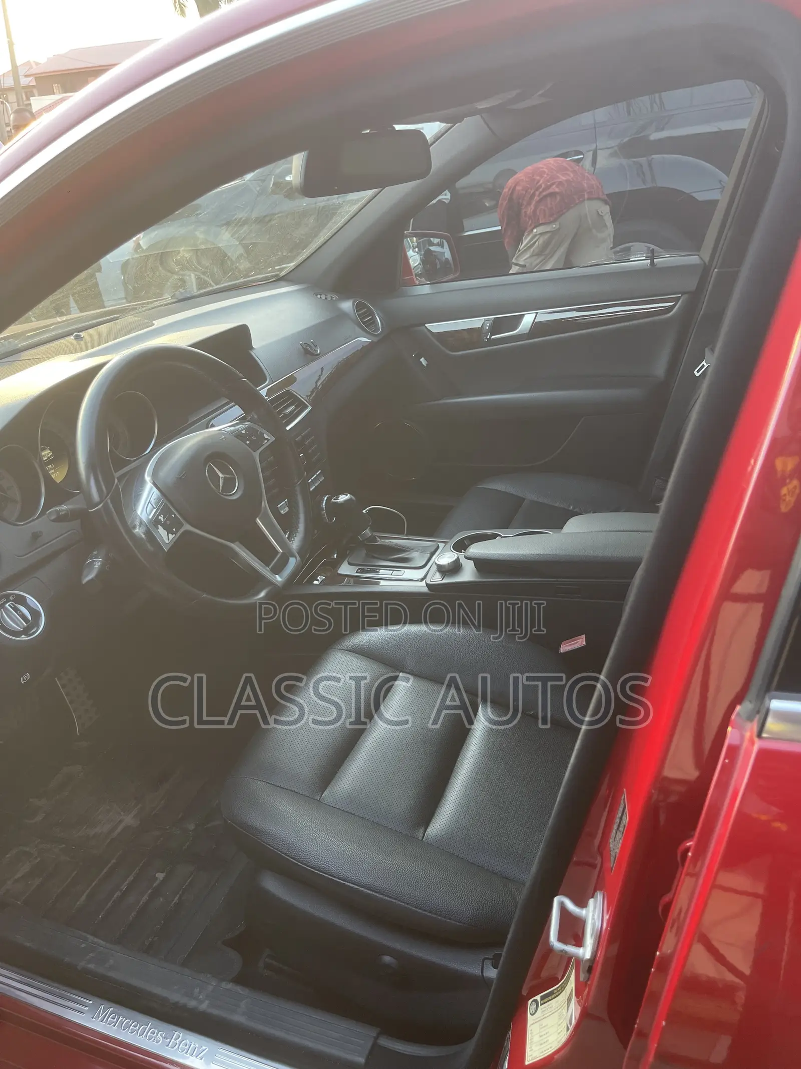 Mercedes-Benz C63 2012 Red