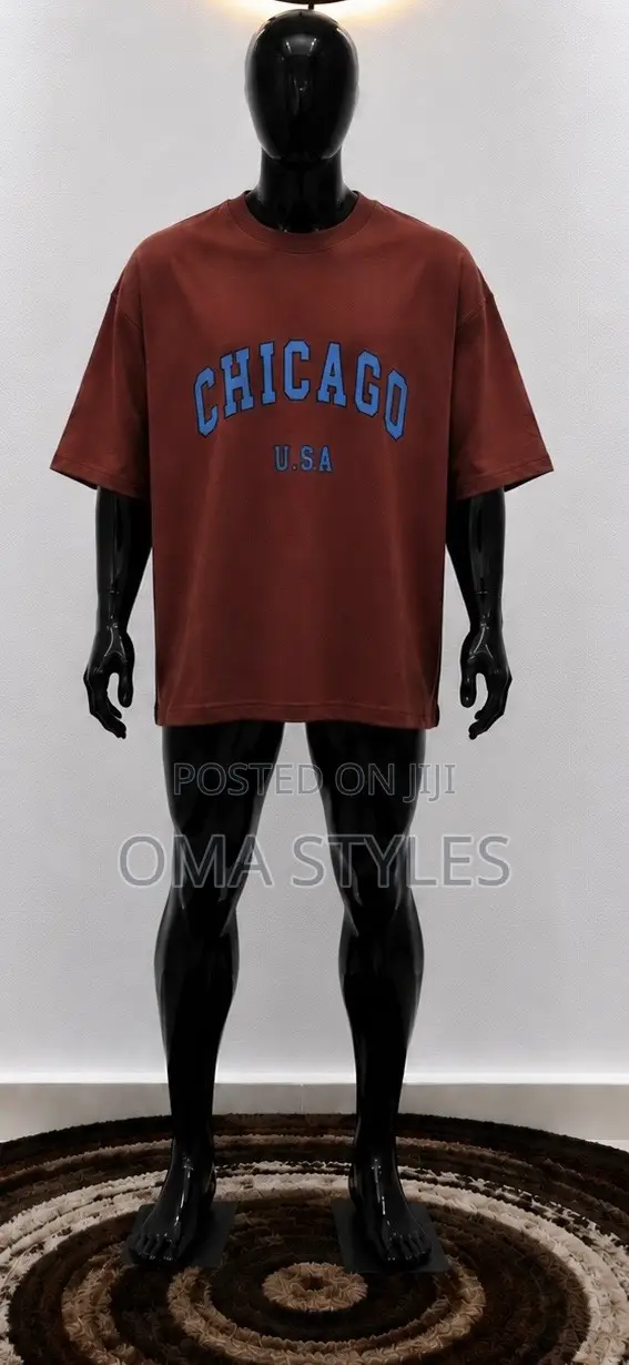 Chicago U.S.A Graphic Unisex 100% Cotton T-shirt