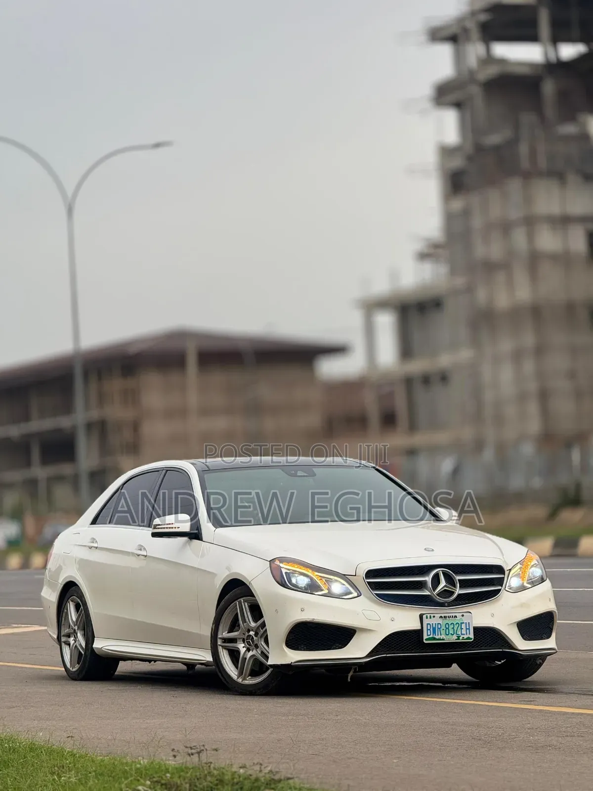 Mercedes-Benz E350 2013 White