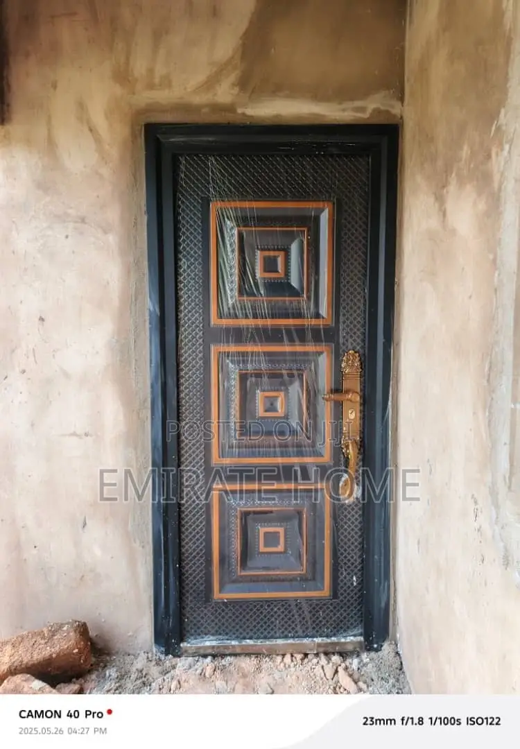 Italian Copper Cast 3ft by 7ft Room Door With Handle