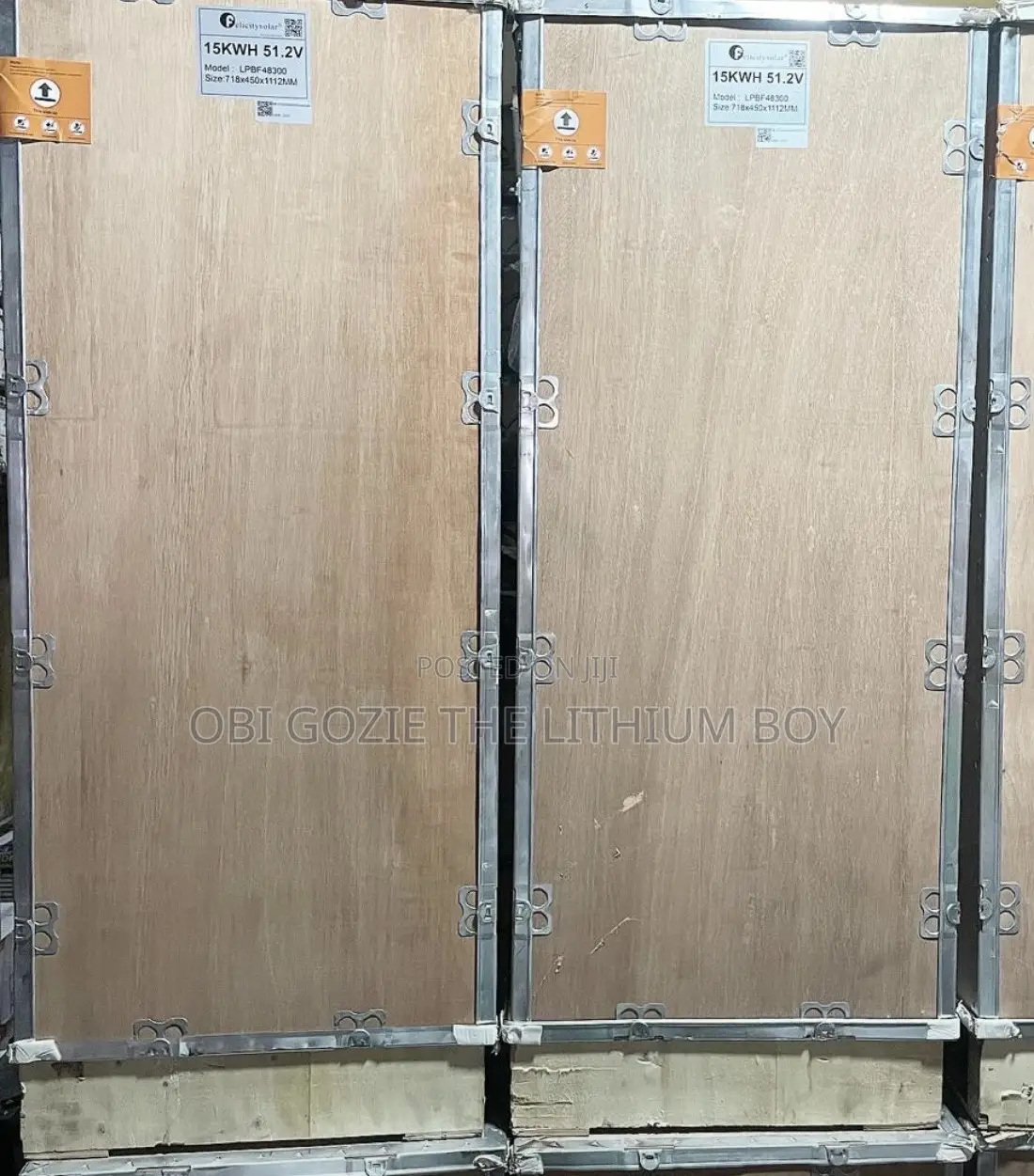 15kwh-51.2v Felicity Solar Lithium Battery Best Importer and Seller