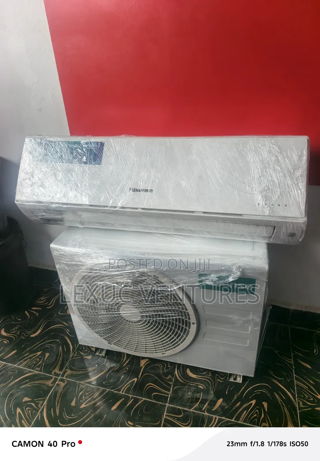 Nearly Used Non Inverter Split Unit 100% Copper Condenser Tested Worki