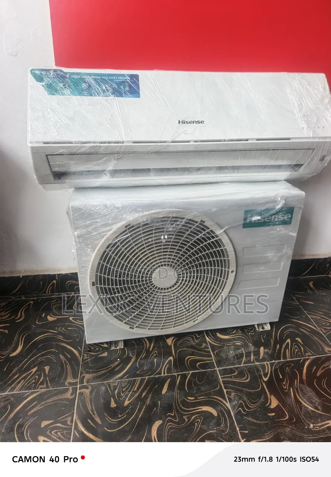 Nearly Used Non Inverter Split Unit 100% Copper Condenser Tested Worki