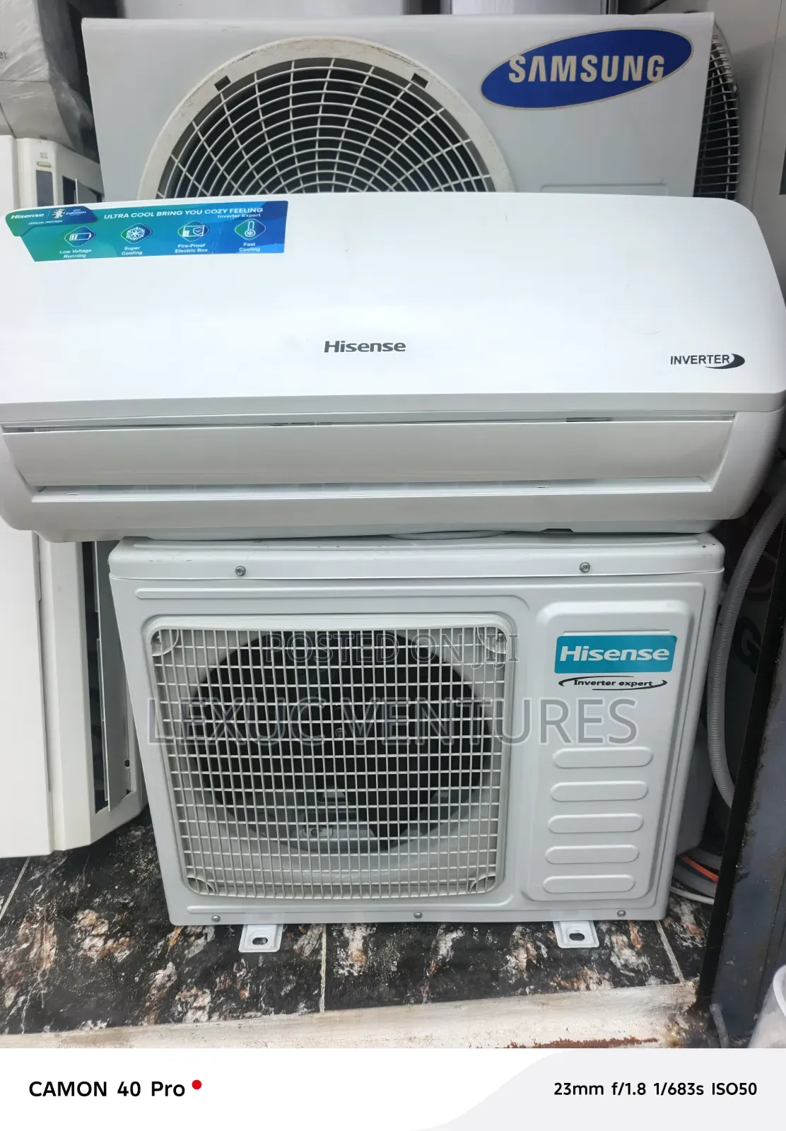 Hisense 4 Months Used 1.5hp Inverter Expert Tested Working Perfectly