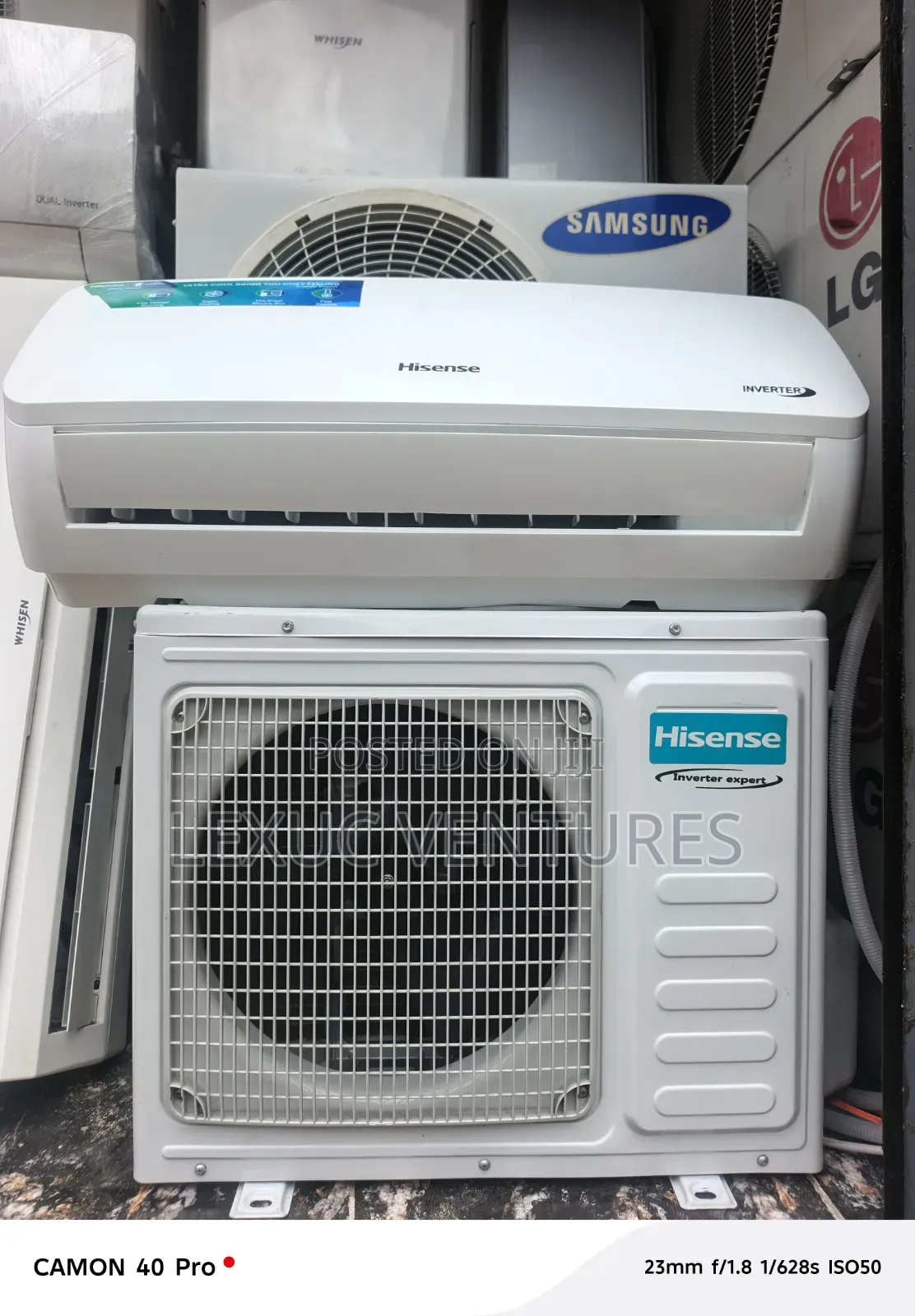 Hisense 4 Months Used 1.5hp Inverter Expert Tested Working Perfectly
