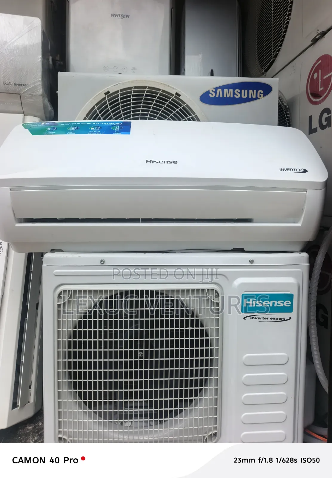 Hisense 4 Months Used 1.5hp Inverter Expert Tested Working Perfectly